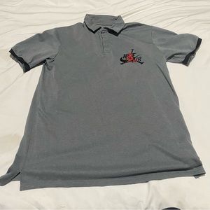 NWOT Air Jordan Polo Shirt Men Short Sleeve Size Medium